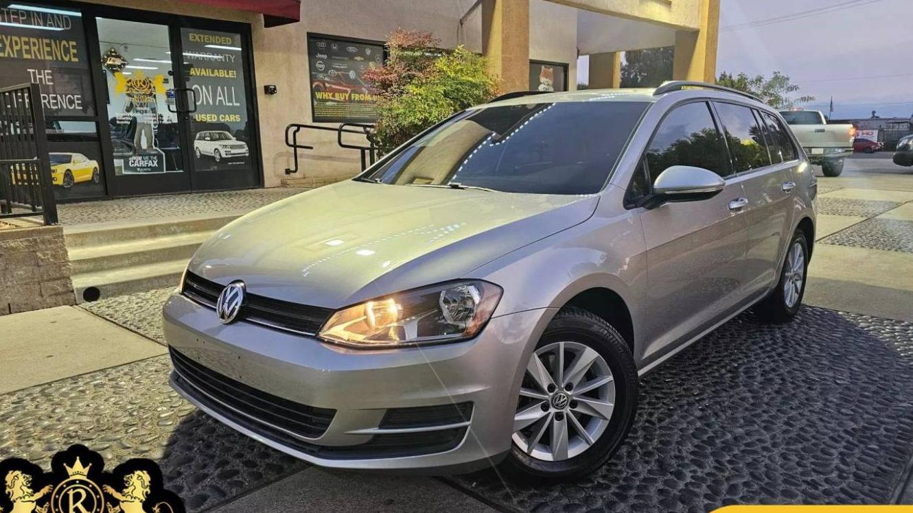 VOLKSWAGEN GOLF SPORTWAGEN 2015 3VWC17AUXFM517314 image